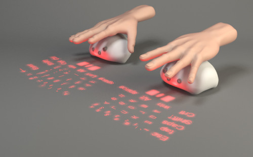 Tastatura virtuala cu mouse-uri