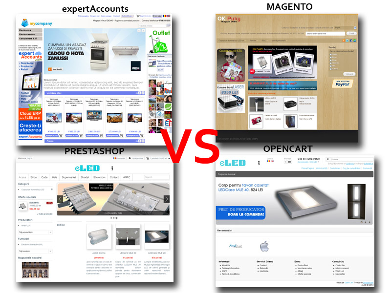 magazine online prestashop expertAccounts magento opencart