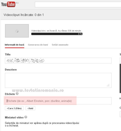 youtube etichete