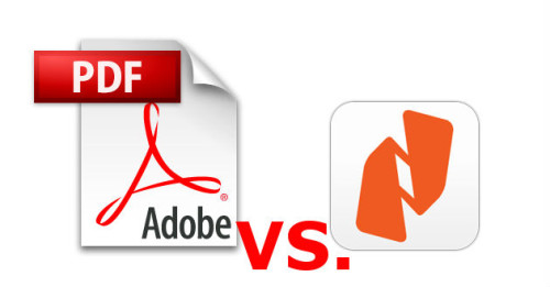 adobe reader vs nitro pdf