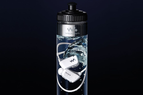 Sony-Sells-Waterproof-Walkman-in-Bottles-of-Water