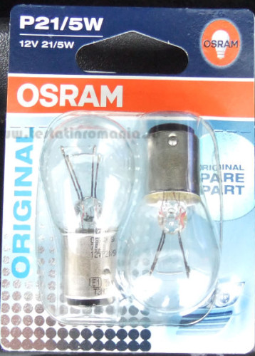 becuri osram P21 5W