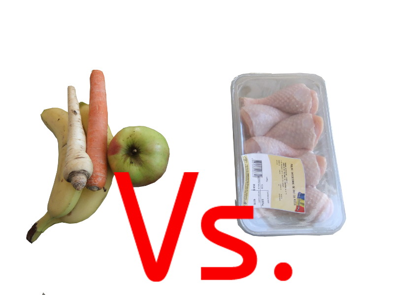 alimentație vegetariană vs. carnivoră